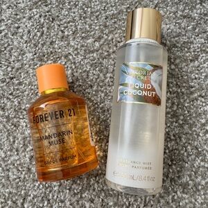 Victoria’s Secret Liquid 🥥 & Forever21 Mandarin Muse